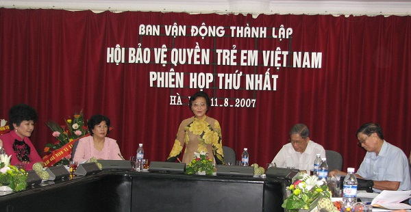 Hội nghị lần thứ nhất Ban vận động thành lập Hội tại Hà Nội