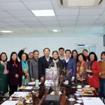 Chủ tịch Hội Nguyễn Thị Thanh Hoà chúc các cán bộ, hội viên, các cơ quan trực thuộc Hội đón Tết đầm ấm, sum vầy.