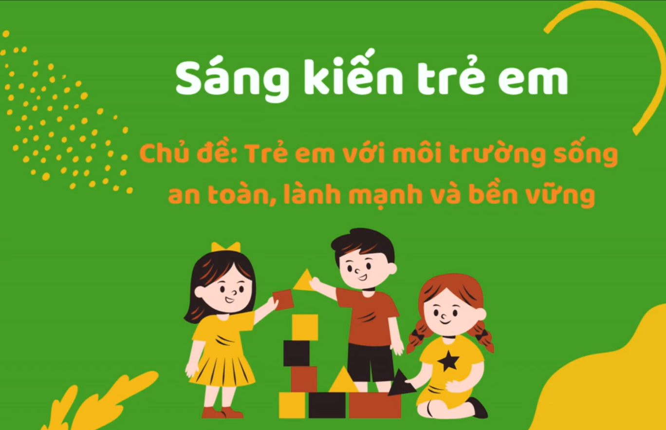 Video giới thiệu mô hình Sáng kiến trẻ em